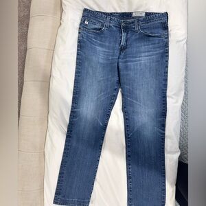 AG Adriano Goldschmied Men's Blue Slim Jeans